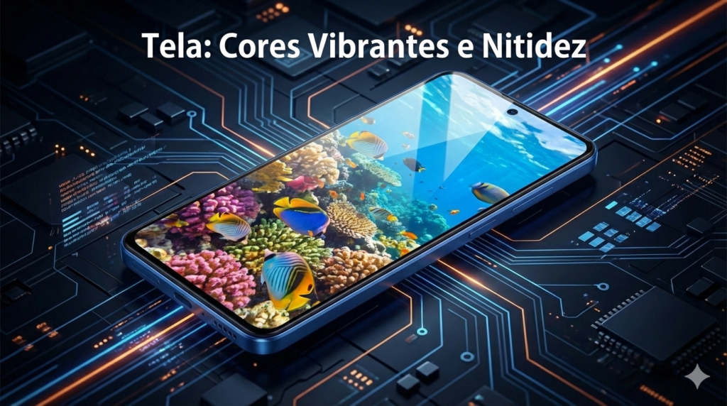 Imagem ilustrando a tela do Poco X7 Pro 