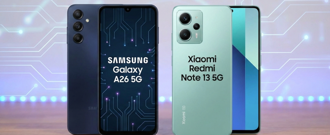 Galaxy A26 5G vs Redmi Note 13 5G: Comparativo🔥