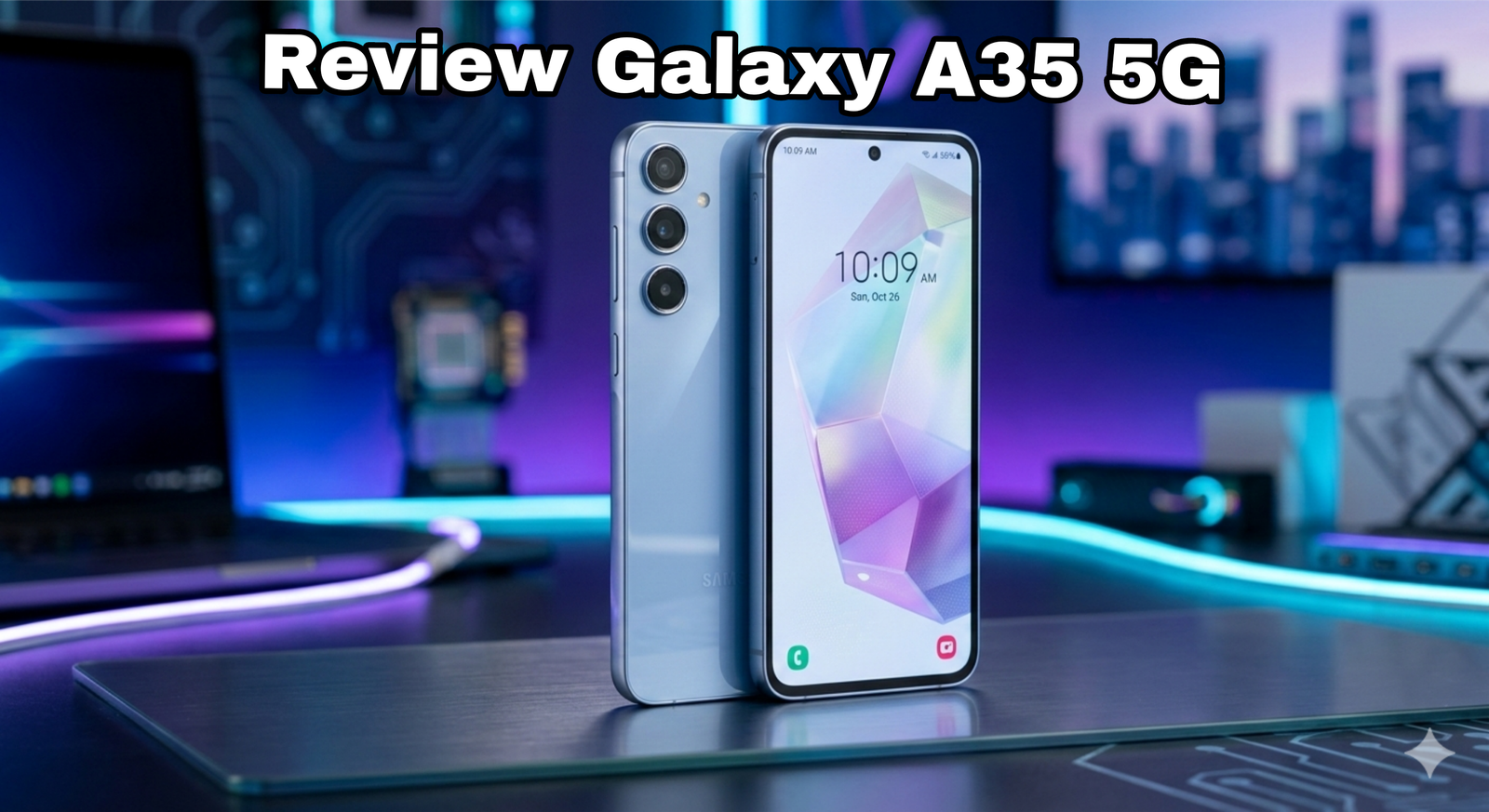 Smartphone Galaxy A35 5G, review completo.